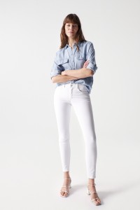 JEANS SECRET PUSH IN SKINNY DE COULEUR