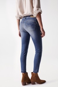 JEANS WONDER PUSH UP, CROPPED HOSE