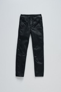 FAITH PUSH IN CROPPED JEANS WITH COATING