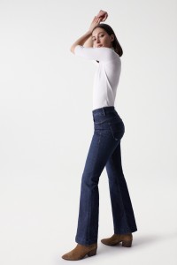 JEANS FAITH PUSH IN, FLAREHOSE