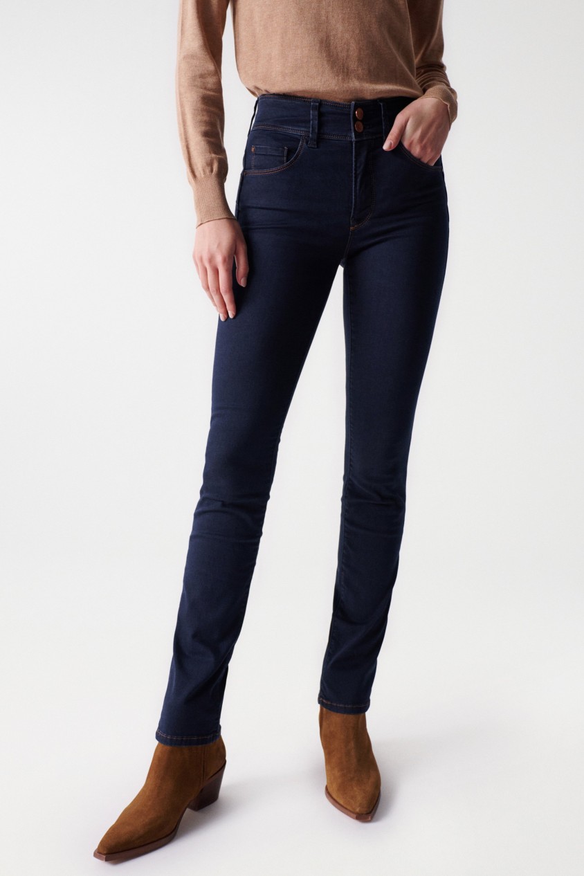 JEANS SECRET, PUSH IN, SLIM FIT, DENIM