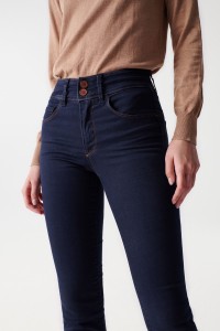 SECRET PUSH IN SLIM JEANS IN DENIM