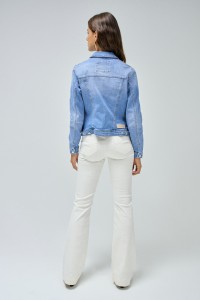 SLIM FIT DENIM JACKET