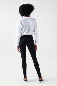 JEANS SECRET PUSH IN SKINNY TRUE BLACK