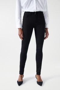 JEANS SECRET PUSH IN, SKINNY, TRUE BLACK