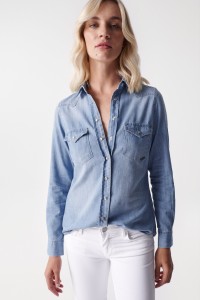 CAMICIA FIT SLIM LIGHTDENIM