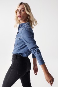 CAMICIA FIT SLIM LIGHTDENIM