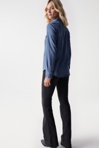 CHEMISIER SLIM FIT LIGHTDENIM