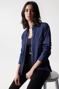 CAMICIA FIT SLIM LIGHTDENIM