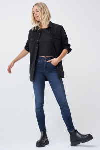 JEANS SECRET PUSH IN SKINNY SCOLLATO