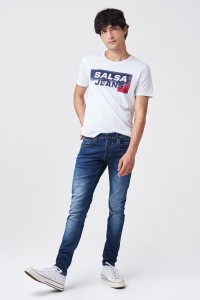 JEANS SKINNY ESCURAS