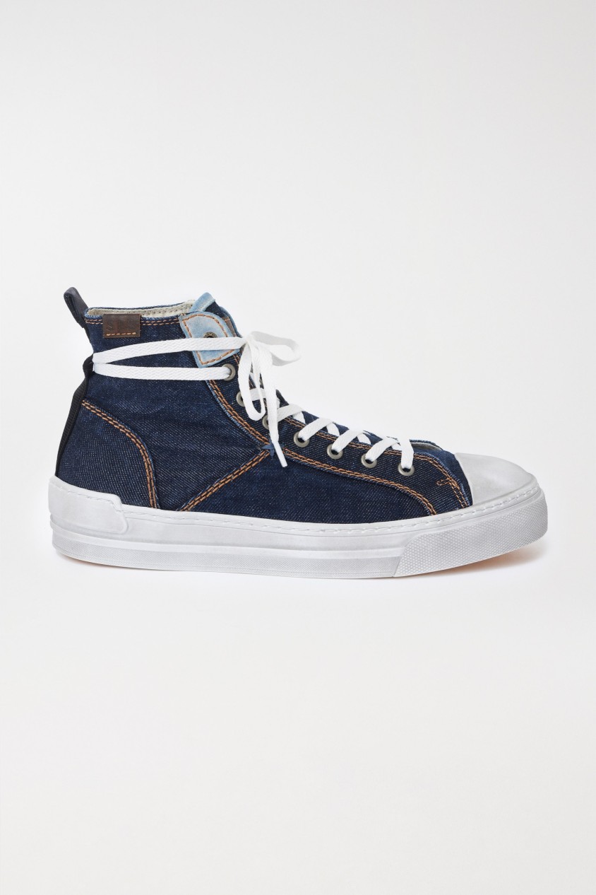 HIGH TOP CANVAS TRAINERS