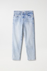 CROPPED TRUE SLIM LIGHT JEANS