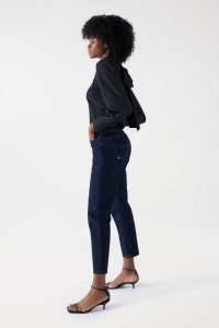 CROPPED TRUE-JEANS, SLIM