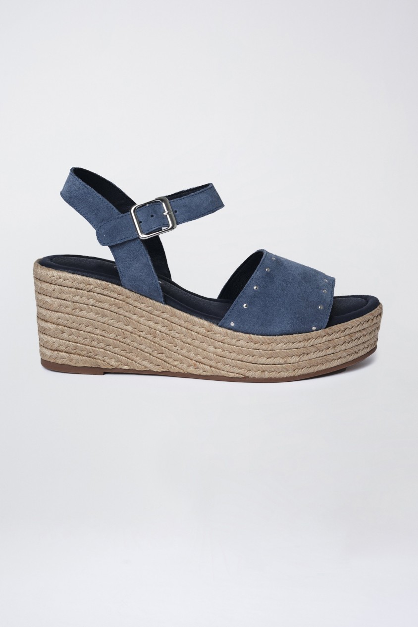 ROPE WEDGE SANDALS