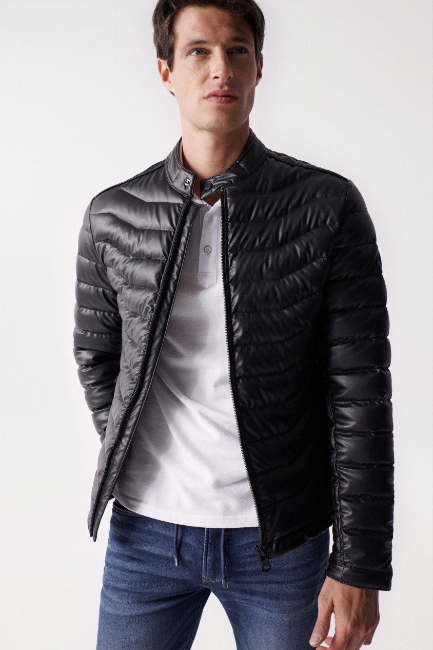 PADDED NAPPA JACKET