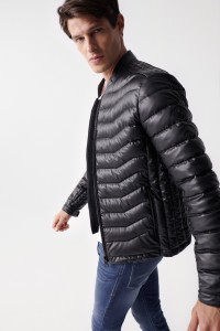 PADDED NAPPA JACKET