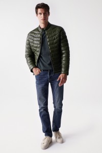 PADDED NAPPA JACKET