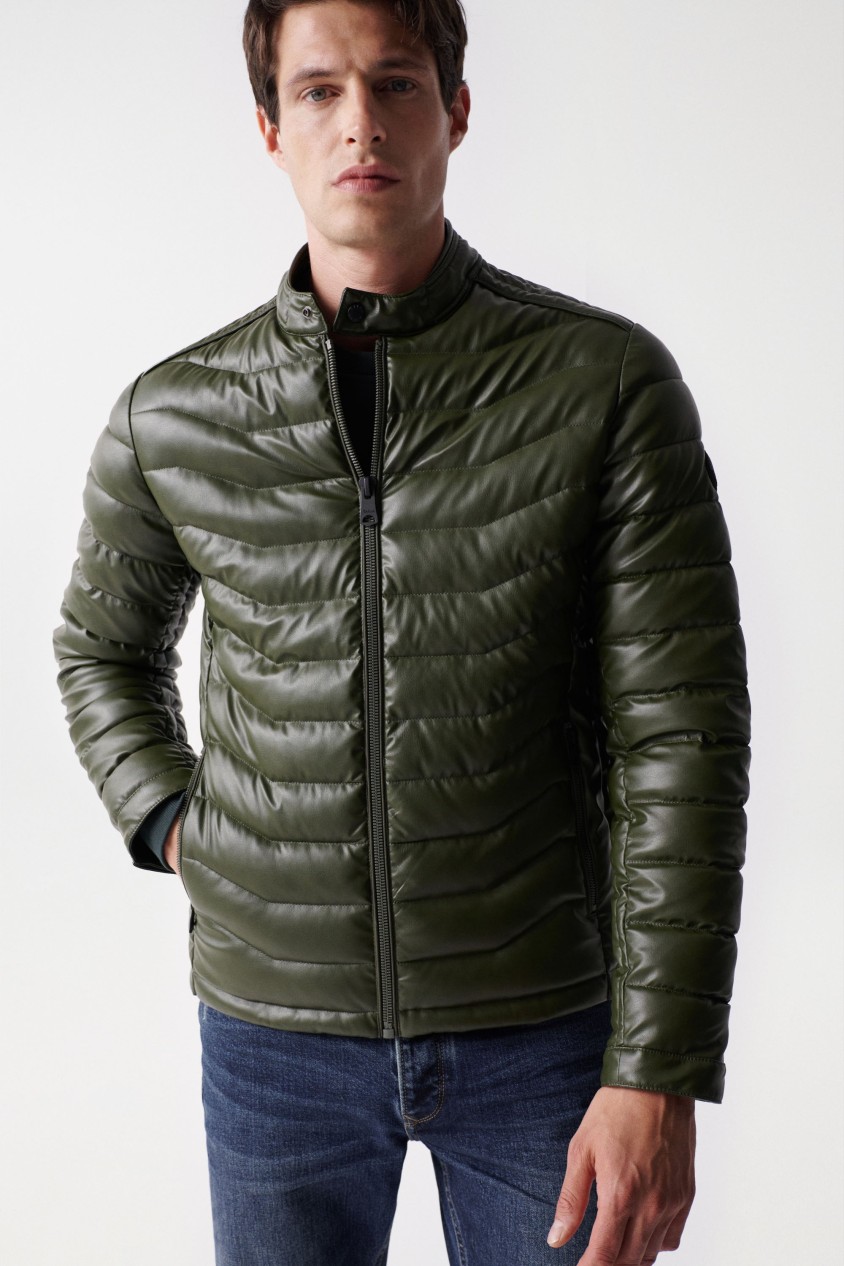 PADDED NAPPA JACKET