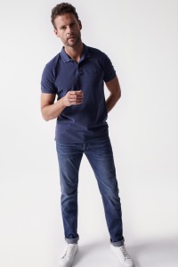 PREMIUM WASH POLO SHIRT, NO POCKET