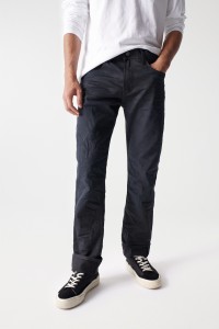 PANTALON SLIM BLEU