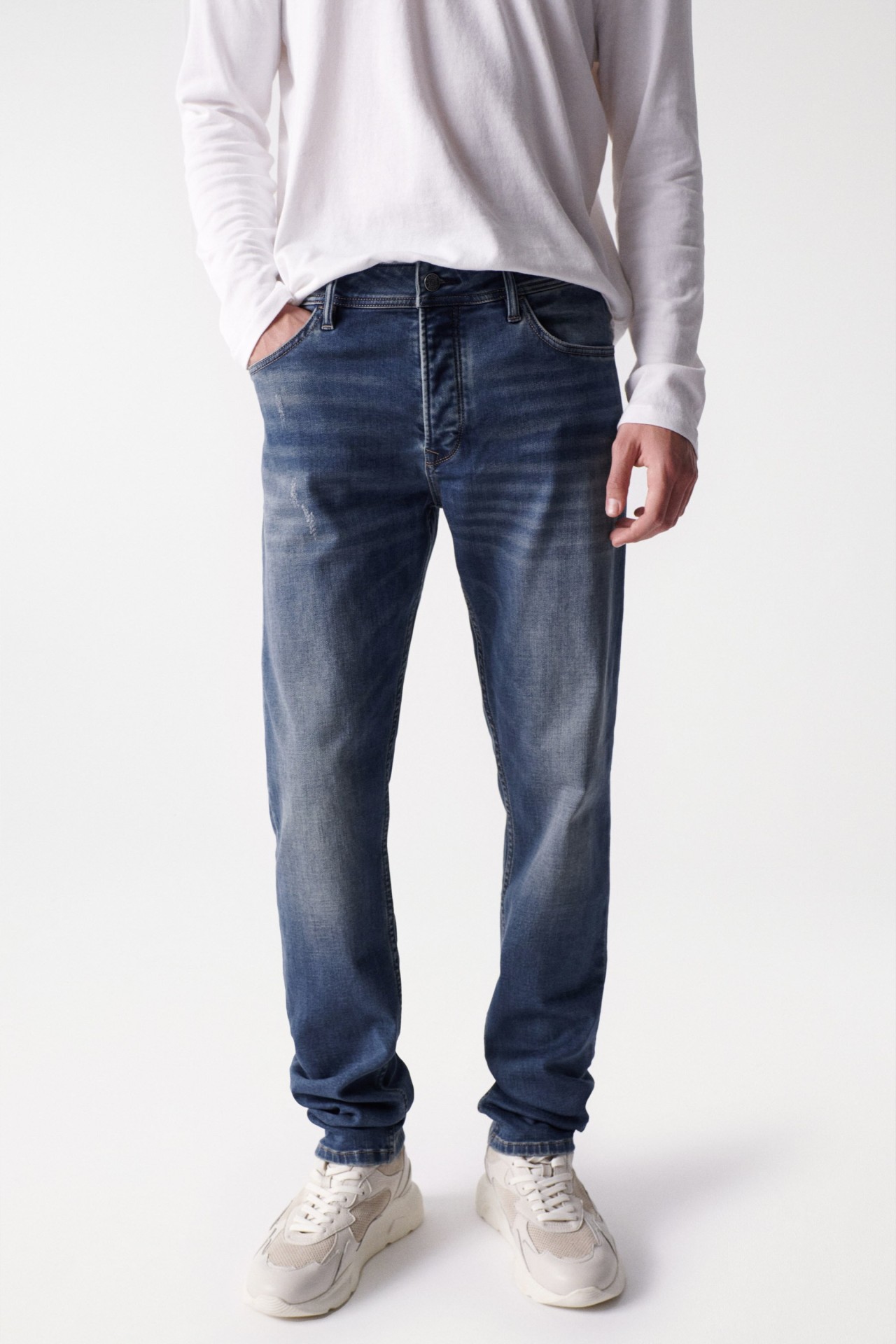 JEAN REGULAR BLEU FONC S-ACTIV