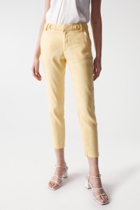 PANTALN CHINO DE LINO