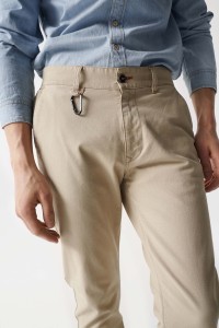 PANTALN CHINO SLIM BEIGE