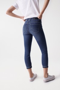 JEANS FAITH PUSH IN COM DETALHE NA BAINHA