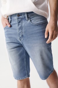 BERMUDA EN JEAN REGULAR S-ACTIV