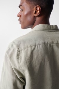 LINEN BLEND SHIRT