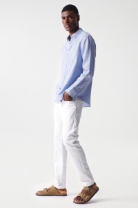 LINEN BLEND SHIRT