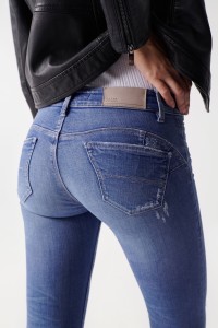 CROPPED WONDER PUSH UP-JEANS, SKINN