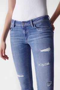 SKINNY WONDER PUSH UP CROPPED JEANS