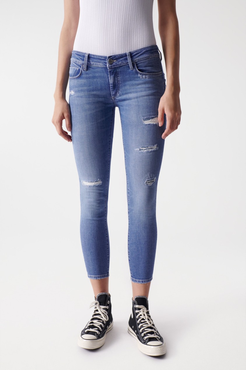 JEANS WONDER PUSH UP CROPPED SKINNY