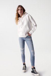 FAITH PUSH IN-JEANS MIT RISSEN