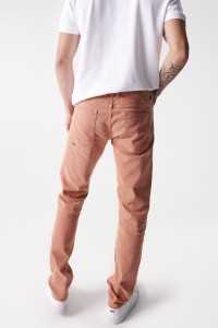 SLIM FIT PINK JEANS