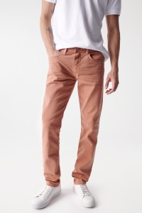 JEANS SLIM ROSA