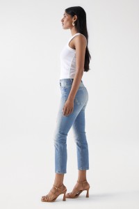 VAQUEROS FAITH PUSH IN CROPPED SLIM