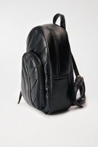 LEATHER EFFECT RUCKSACK