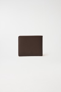 MEDIUM LEATHER WALLET WITH COIN COMPARTMENT