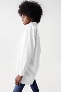 CHEMISE OVERSIZE EN POPELINE