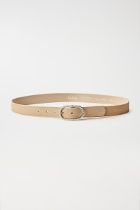 BEIGE SUEDE BELT