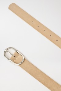 BEIGE SUEDE BELT