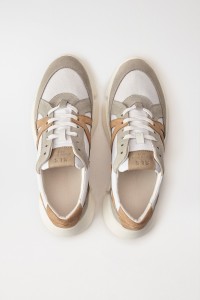 CHUNKY LEATHER SNEAKERS