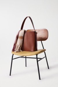 LEATHER SHOPPER BAG