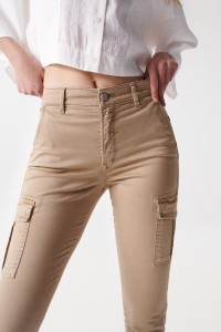 FAITH PUSH IN CARGO TROUSERS