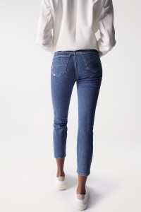 DESTINY PUSH UP JEANS WITH GEMSTONE DETAILS