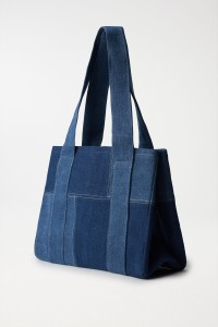 MINI-TOTE BAG AUS DENIM