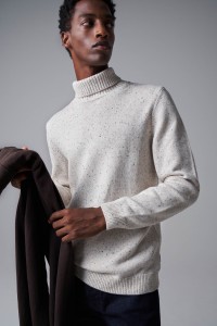 POLO NECK JUMPER